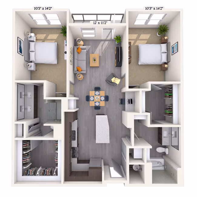 Unit 138 floor plan
